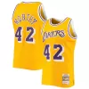 Men's James Worthy #42 Los Angeles Lakers Swingman Vintage NBA Jersey - jerseystop