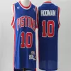 Men's Rodman #10 Detroit Pistons Swingman Vintage NBA Jersey - jerseystop