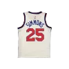 Men's Philadelphia 76ers Simmons #25 Swingman NBA Jersey - Icon Edition 2019/20 - jerseystop