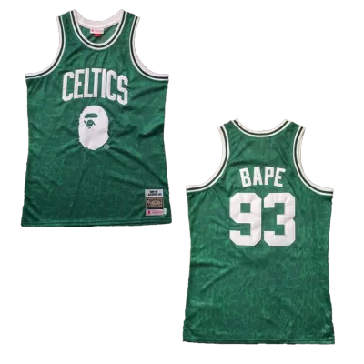 Men's BAPE #93 Boston Celtics Swingman Vintage NBA Jersey - jerseystop