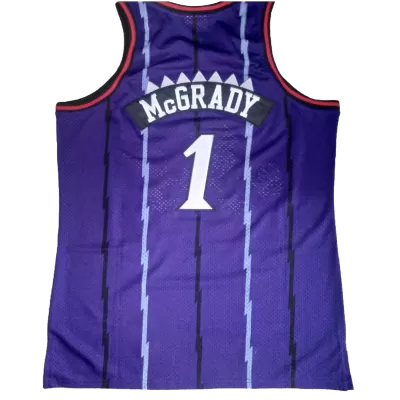 Men's McGrady #1 Toronto Raptors Vintage NBA Jersey 1998/99 - jerseystop