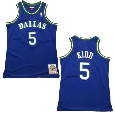 Kids's Kidd #5 Dallas Mavericks Vintage NBA Jersey 1994/95 - jerseystop