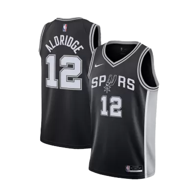 Men's San Antonio Spurs Aldridge #12 Swingman NBA Jersey - Icon Edition 2020/21 - jerseystop