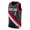 Men's Portland Trail Blazers McCollum #3 Swingman NBA Jersey - Icon Edition 2020/21 - jerseystop