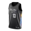 Men's Brooklyn Nets Harden #13 Swingman NBA Jersey - City Edition 2020/21 - jerseystop