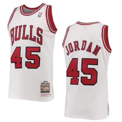 Men's Jordan #45 Chicago Bulls Vintage NBA Jersey 1994/95 - jerseystop