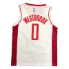 Men's Houston Rockets Russell Westbrook #0 Swingman NBA Jersey - Association Edition - jerseystop