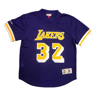 Men's Earvin Johnson #32 Los Angeles Lakers Vintage NBA Jersey - jerseystop