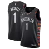 Men's Brooklyn Nets RUSSELL #1 Swingman NBA Jersey - City Edition 2019/20 - jerseystop