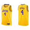 Men's Los Angeles Lakers Rajon Rondo #4 Swingman NBA Jersey - Icon Edition 2021/22 - jerseystop