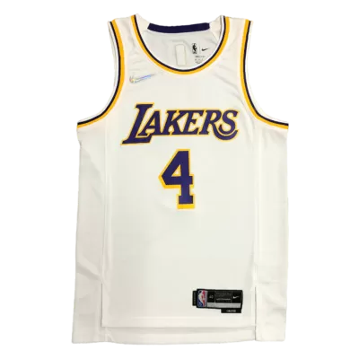 Men's Los Angeles Lakers Rajon Rondo #4 Swingman NBA Jersey - Icon Edition - jerseystop