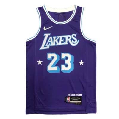 Men's Los Angeles Lakers LeBron James #23 Swingman NBA Jersey - City Edition 2021/22 - jerseystop