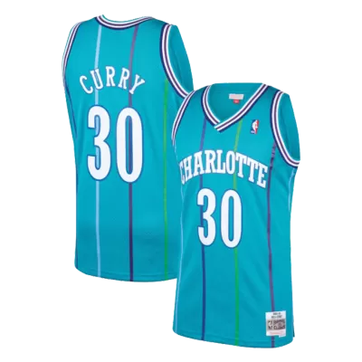 Men's Dell Curry #30 Charlotte Hornets Swingman Vintage NBA Jersey 1992/93 - jerseystop