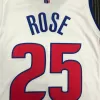 Men's Detroit Pistons Derrick Rose #25 Swingman NBA Jersey - Icon Edition 2021/22 - jerseystop