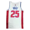 Men's Detroit Pistons Derrick Rose #25 Swingman NBA Jersey - Icon Edition 2021/22 - jerseystop