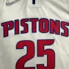 Men's Detroit Pistons Derrick Rose #25 Swingman NBA Jersey - Icon Edition 2021/22 - jerseystop