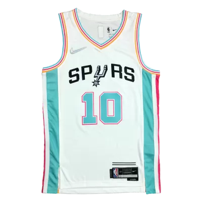 Men's San Antonio Spurs DeMar DeRozan #10 Swingman NBA Jersey - City Edition 2021/22 - jerseystop