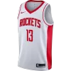 Men's Houston Rockets Harden #13 Swingman NBA Jersey - Association Edition 2019/20 - jerseystop