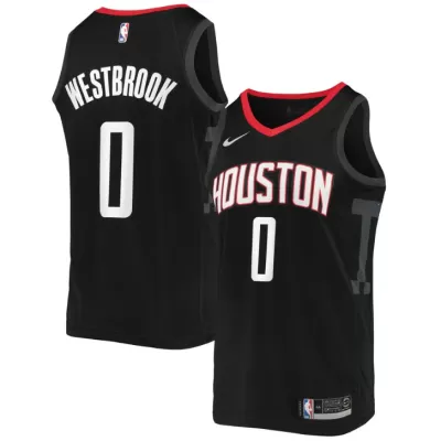 Men's Houston Rockets Westbrook #0 Swingman NBA Jersey - Statement Edition - jerseystop