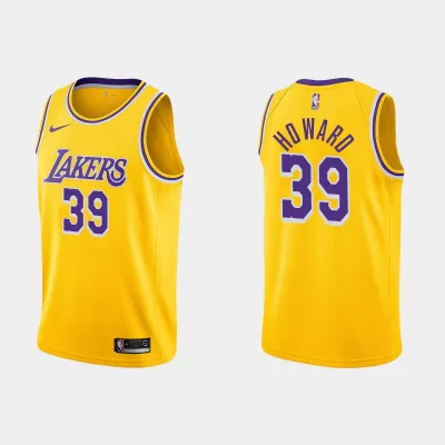 Men's Los Angeles Lakers Howard #39 Swingman NBA Jersey - Icon Edition 2018/19 - jerseystop