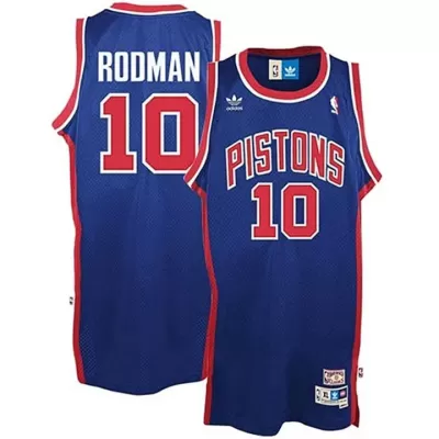 Men's Rodman #10 Detroit Pistons Swingman Vintage NBA Jersey - jerseystop