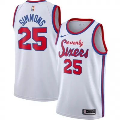 Men's Philadelphia 76ers Simmons #25 Swingman NBA Jersey - Icon Edition 2019/20 - jerseystop