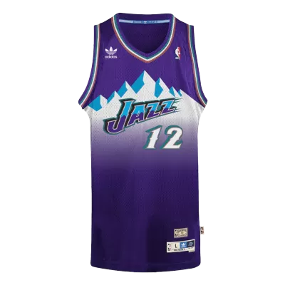 Men's John Stockton #12 Utah Jazz Swingman Vintage NBA Jersey 1996/97 - jerseystop