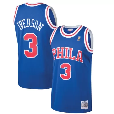 Men's Iverson #3 Philadelphia 76ers Vintage NBA Jersey 1996/97 - jerseystop