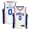 Men's Philadelphia 76ers Tyrese Maxey #0 Swingman NBA Jersey - Icon Edition 2021/22 - jerseystop