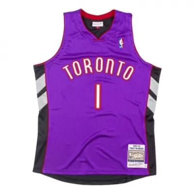 Men's Tracy McGrady #1 Toronto Raptors Vintage NBA Jersey 99-00 - jerseystop