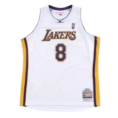 Men's Kobe Bryant #8 Los Angeles Lakers Vintage NBA Jersey 03-04 - jerseystop