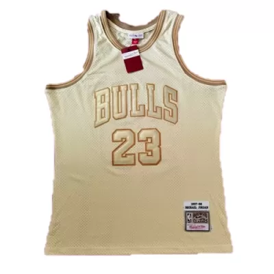 Men's Michael Jordan #23 Chicago Bulls Vintage NBA Jersey 97-98 - jerseystop