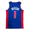 Men's Detroit Pistons Allen Iverson #1 Swingman NBA Jersey - Icon Edition 2021/22 - jerseystop