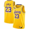 Men's Los Angeles Lakers LeBron James #23 Swingman NBA Jersey - Icon Edition - jerseystop