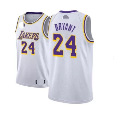 Men's Los Angeles Lakers Bryant #24 Swingman NBA Jersey - Association Edition - jerseystop