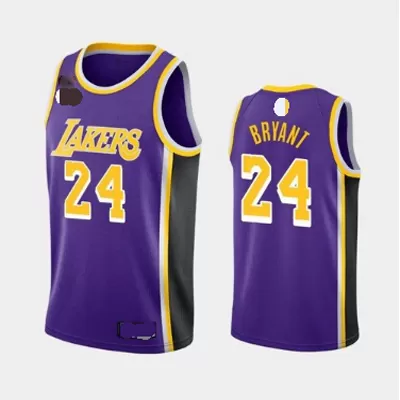 Men's Los Angeles Lakers Bryant #24 Swingman NBA Jersey - Statement Edition - jerseystop