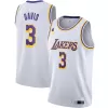 Men's Los Angeles Lakers Davis #3 Swingman NBA Jersey - Association Edition - jerseystop