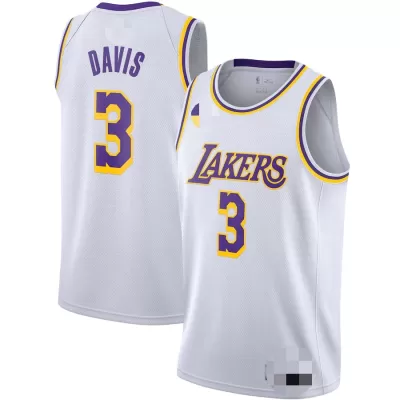 Men's Los Angeles Lakers Davis #3 Swingman NBA Jersey - Association Edition - jerseystop