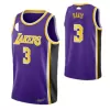 Men's Los Angeles Lakers Davis #3 Swingman NBA Jersey - Statement Edition - jerseystop