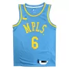 Men's Los Angeles Lakers LeBron James #6 Swingman NBA Jersey - Classic Edition - jerseystop