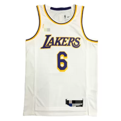 Men's Los Angeles Lakers LeBron James #6 Swingman NBA Jersey - Icon Edition - jerseystop