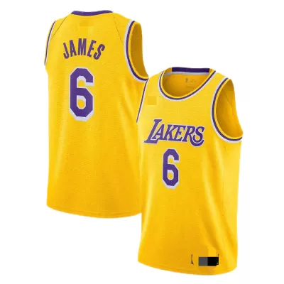 Men's Los Angeles Lakers LeBron James #6 Swingman NBA Jersey - Icon Edition - jerseystop