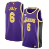 Men's Los Angeles Lakers Lebron James #6 Swingman NBA Jersey - Statement Edition - jerseystop