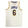 Men's Los Angeles Lakers LeBron James #6 Swingman NBA Jersey - Icon Edition - jerseystop