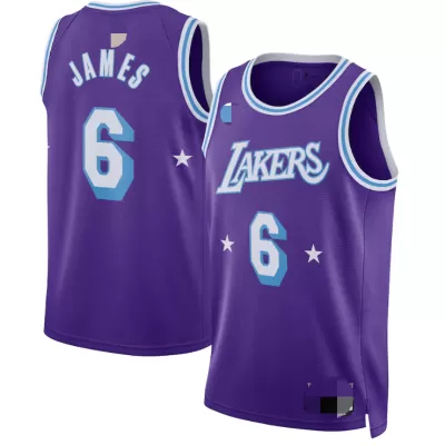 Men's Los Angeles Lakers LeBron James #6 Swingman NBA Jersey - City Edition 2021/22 - jerseystop