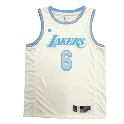 Men's Los Angeles Lakers Lebron James #6 Swingman NBA Jersey - City Edition 2021 - jerseystop