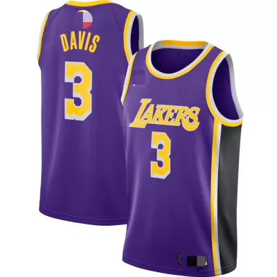 Men's Los Angeles Lakers Anthony Davis #3 Swingman NBA Jersey - Statement Edition - jerseystop