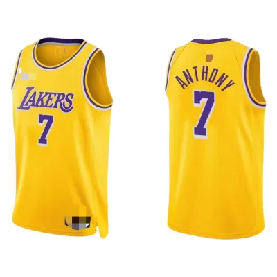 Men's Los Angeles Lakers Carmelo Anthony #7 Swingman NBA Jersey - Icon Edition 2021/22 - jerseystop