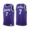 Men's Los Angeles Lakers Carmelo Anthony #7 Swingman NBA Jersey - City Edition 2021/22 - jerseystop