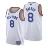 Men's New York Knicks Kemba Walker #8 NBA Jersey - Association Edition 2021/22 - jerseystop